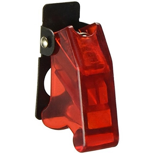 Transparent Red Toggle Switch Flip Cover #SWT-90