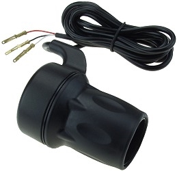 Half best sale twist throttle