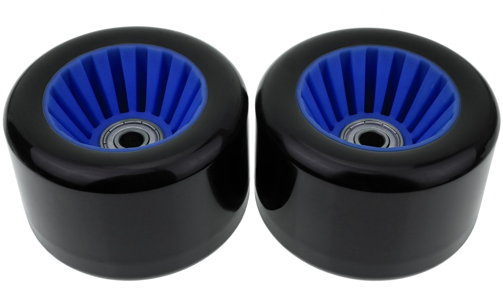 Set of Two Blue Wheels for Fuzion Carbon Pro, Cobalt, NX, and Spencer ...