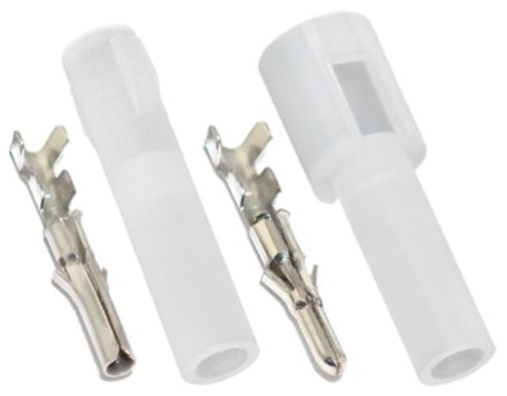1 Pin Round Wire Connector Set 