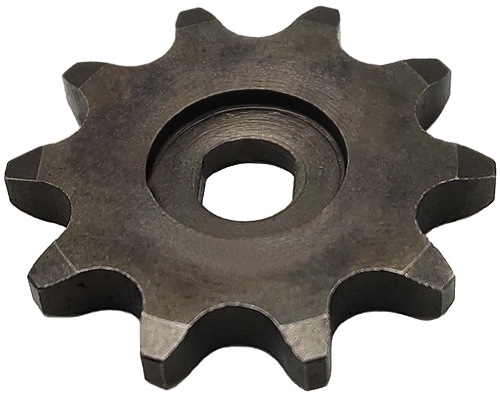 10 Tooth 10mm Double D-Bore Sprocket for #41 and #420 Chain 