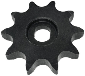 10 Tooth 10mm Double D-Bore Sprocket for #428 Chain 