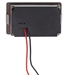 12-60 Volt DC Waterproof Red LED Digital Voltmeter with Battery Level Indicator - MET-60V-RED