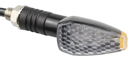 12V Side Mount Turn Signal with 9 Amber LED Bulbs 