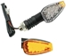 12V Side Mount Turn Signal with 9 Amber LED Bulbs - LIT-812