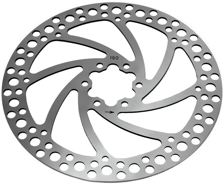 160mm Disc Brake Rotor BRK-522-2M 