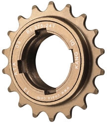 18 Tooth Freewheel Sprocket with 1.375 x 24 TPI Right Hand Threads for 1/2"x1/8" (#410) Bicycle Chain 