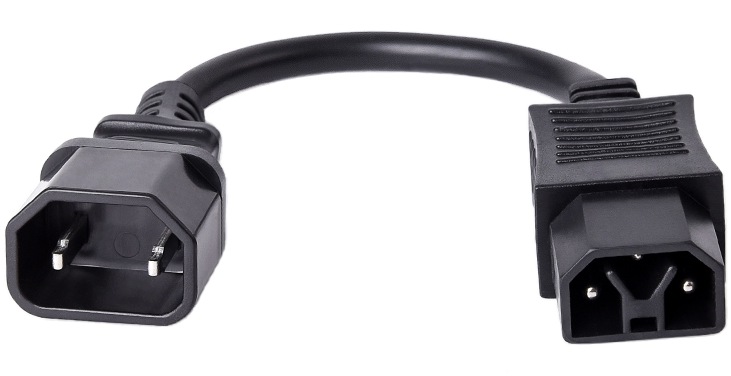 2 Port or 3 Port House Charger Plug to 3 Pin Yadea Type 2 Plug Battery Charger Adapter 