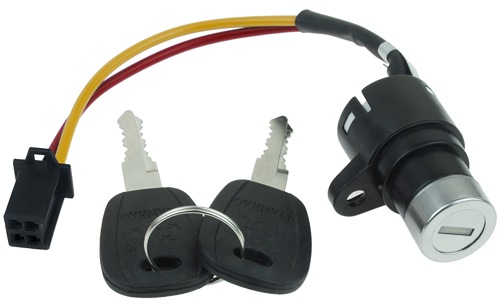 2 Wire 2 Position Key Switch with 2 Keys SWT-33403 