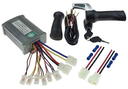 24 Volt 1000 Watt Controller and Throttle Kit 