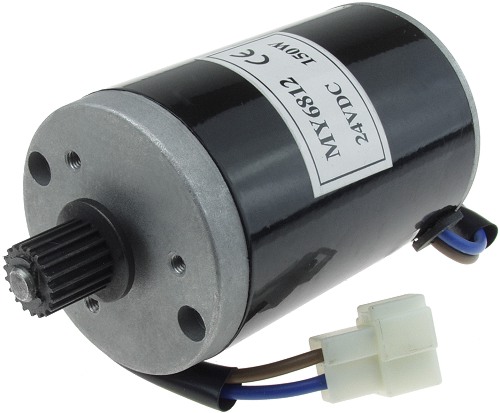 24 Volt 150 Watt Electric Scooter Motor with Belt Cog 