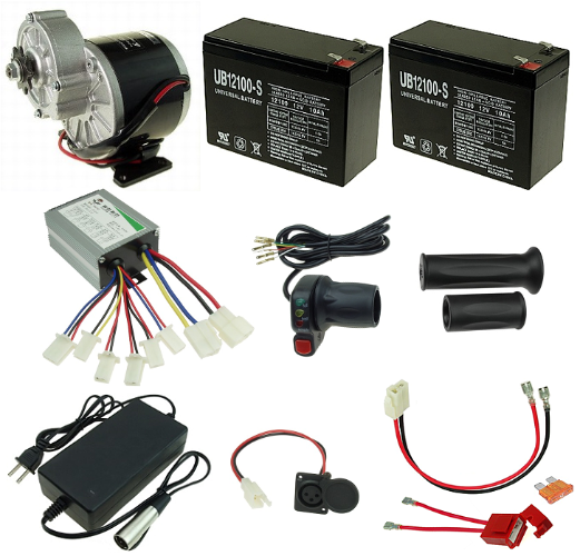 24 Volt 350 Watt Electric Beach Cart Power Kit 