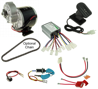 24 Volt 350 Watt Electric Power Kit 