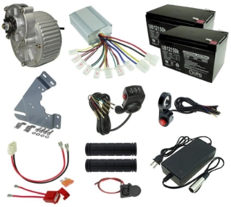 24 Volt 450 Watt Electric Beach Cart Power Kit with Reverse KIT-145-10 