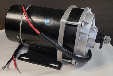 24 Volt 450 Watt Planetary Gear Motor with Cooling Fan (With Scratches) 