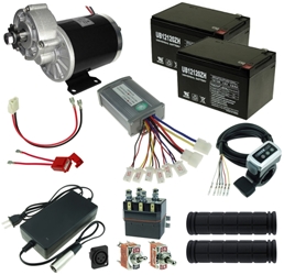 24 Volt 650 Watt Aircraft Tug Power Kit with Reverse 