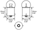 36V 10W Single Contact Single Filament Headlight Bulb - BLB-3610B