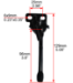 3.8 Inch Kickstand for Electric Scooters - KST-45806