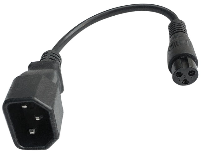 3 Port House Charger Plug to 3 Port Inline Plug Battery Charger Adapter 