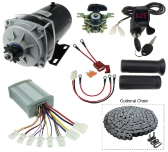 36 Volt 1000 Watt Electric Beach Cart Power Kit [clone] 