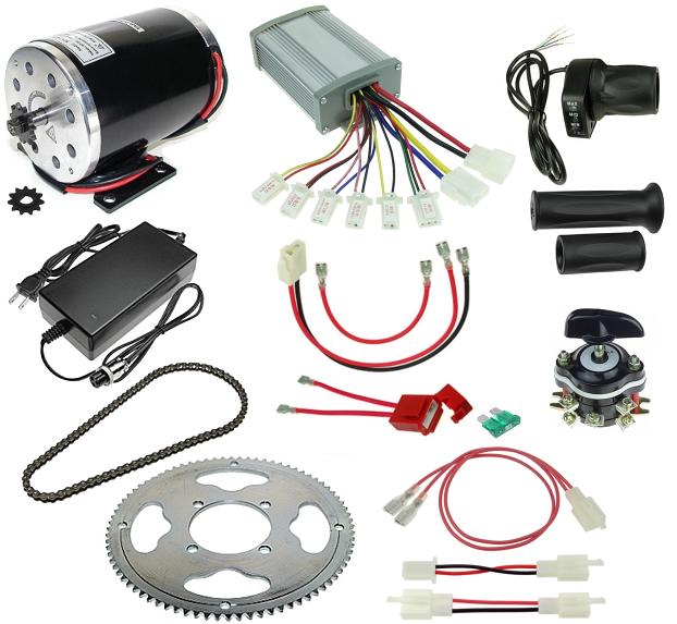 36 Volt 1000 Watt Razor Dirt Quad Power Kit with Reverse 