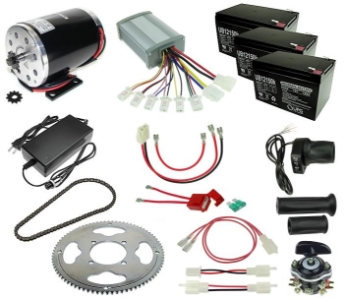 36 Volt 1000 Watt Razor Dirt Quad Power Kit with Reverse 