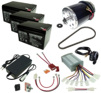 36 Volt 1000 Watt Razor Dune Buggy Modification Kit 