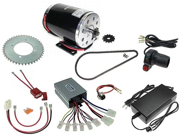 36 Volt 1000 Watt Razor E300 Electric Scooter Modification Power Kit without Batteries 