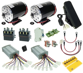 36 Volt 2000 Watt Electric Carriage or Go Kart Power Kit with Reverse KIT-362000-21-NB 