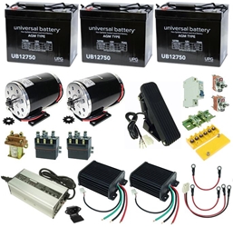 36 Volt 2000 Watt Electric Carriage or Go Kart Power Kit with Reverse 
