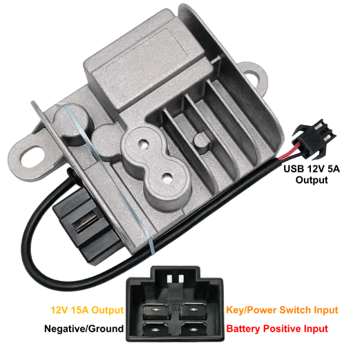 48-100 Volt DC to 12 Volt DC 10A-15A DC-DC Voltage Converter CVT-12153 