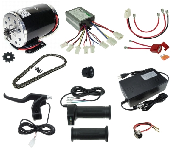 48 Volt 1000 Watt Electric Mini Bike Power Kit 
