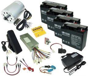 48 Volt 1800 Watt Electric Go Kart Power Kit KIT-481600-18 
