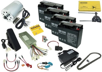 48 Volt 1800 Watt Electric Go Kart Power Kit KIT-481600-19 