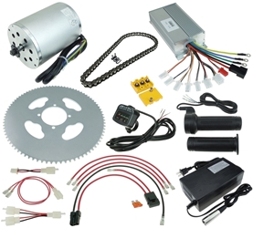 48 Volt 1800 Watt Modification Kit for Razor MX500, MX650 and SX500 Dirt Bike KIT-MX481800-10-NB 