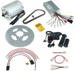 48 Volt 1800 Watt Modification Kit for Razor MX500, MX650 and SX500 Dirt Bike KIT-MX481800-NB 