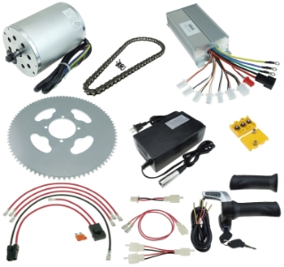 48 Volt 1800 Watt Modification Kit for Razor MX500, MX650 and SX500 Dirt Bike 