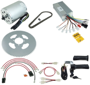 48 Volt 1800 Watt Modification Kit for Razor MX500, MX650 and SX500 Dirt Bike 