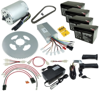 48 Volt 1800 Watt Modification Kit for Razor MX500, MX650 and SX500 Dirt Bike 