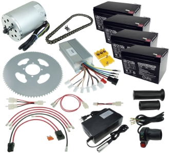 48 Volt 1800 Watt Modification Kit for Razor MX500, MX650 and SX500 Dirt Bike 