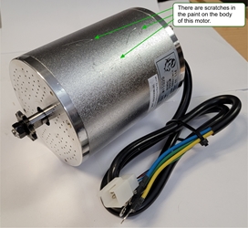 60 Volt 2000 Watt Brushless DC Motor with Scratches 