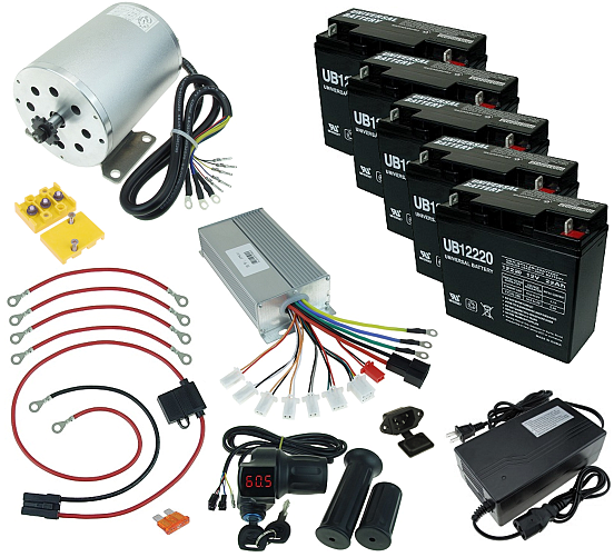 60 Volt 2000 Watt Electric Scooter Power Kit 