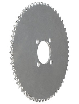 72 Tooth 4-Hole Freewheel Sprocket for #35 Chain with F4 Mounting Pattern 