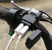 9-90 Volt Input Handlebar Mount Dual USB Outlet with Switch - USB-100