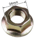 Axle Nut for 16mm Axle - HDW-173