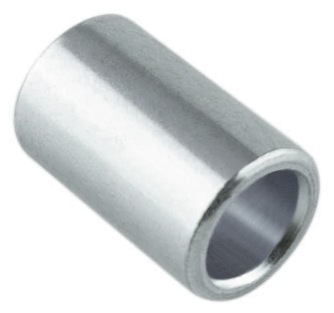 Axle Spacer Bushing for 10mm Axle, 19mm Length 