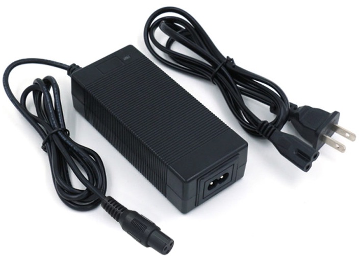 Battery Charger for 36 Volt Li-ion and LiPo Batteries, 42V 1.5A Output, 3PS Plug 