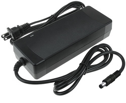Battery Charger for 36 Volt LiFePO4 Batteries, 43.8V 2A Output, with Coaxial Plug CHR-36V2AL438P-CX 