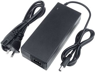 Battery Charger for 60 Volt Li-ion Batteries, 71.4V 2A Output, with Coaxial Plug 