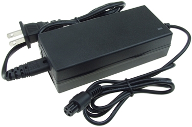 Battery Charger for 60 Volt Li-ion and LiPo Batteries, 63.0V 1.1A Output, 4PS Plug 